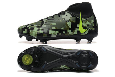 Nike Phantom Luna Elite NU FG Firm Ground Soccer Cleats - Black/Camo/Yellow