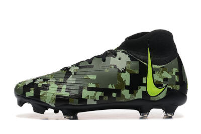 Nike Phantom Luna Elite NU FG Firm Ground Soccer Cleats - Black/Camo/Yellow