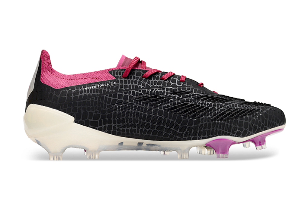 Adidas Predator Accuracy.1 FG Firm Ground Soccer Cleats - Black/White/Purple 7