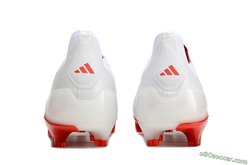 Adidas Predator Accuracy.1 FG Firm Ground Soccer Cleats - Beige/White/Red 5