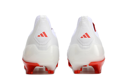 Adidas Predator Accuracy.1 FG Firm Ground Soccer Cleats - Beige/White/Red