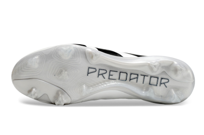 Adidas Predator Accuracy+ FG Firm Ground Soccer Cleats - White/Black/Red