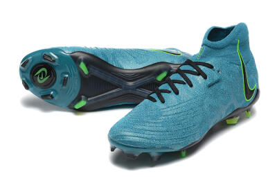 Nike Phantom Luna Elite NU FG Firm Ground Soccer Cleats - Blue/Black/Yellow