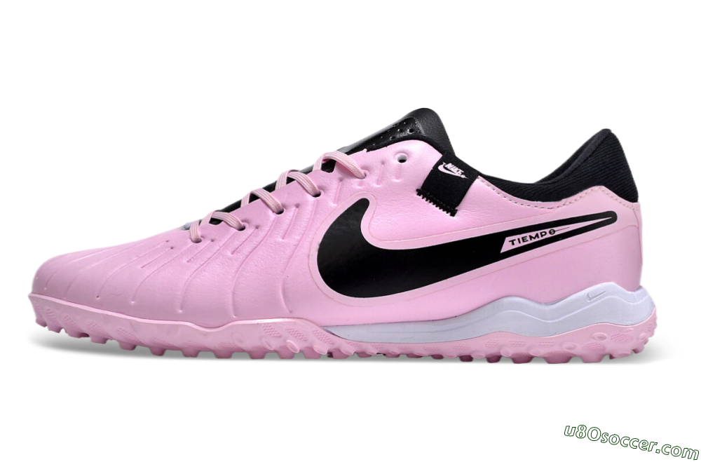Nike Tiempo Legend 10 Pro TF Artificial Turf Soccer Shoes - Pink/Black/White 2