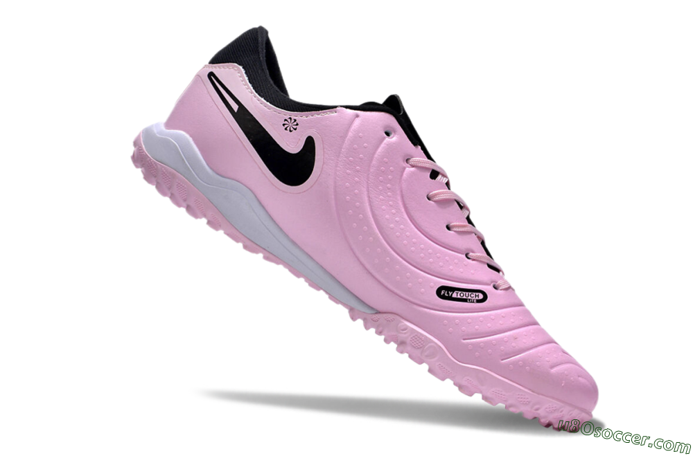 Nike Tiempo Legend 10 Pro TF Artificial Turf Soccer Shoes - Pink/Black/White 4