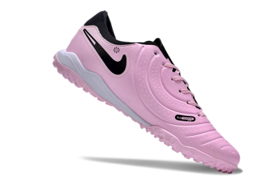 Nike Tiempo Legend 10 Pro TF Artificial Turf Soccer Shoes - Pink/Black/White