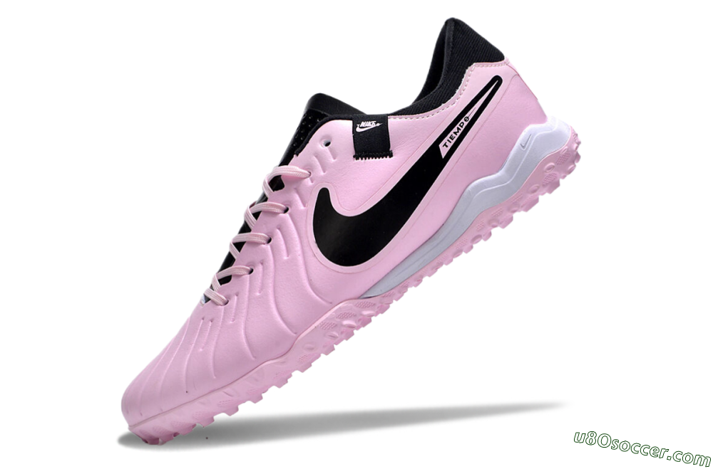Nike Tiempo Legend 10 Pro TF Artificial Turf Soccer Shoes - Pink/Black/White 5