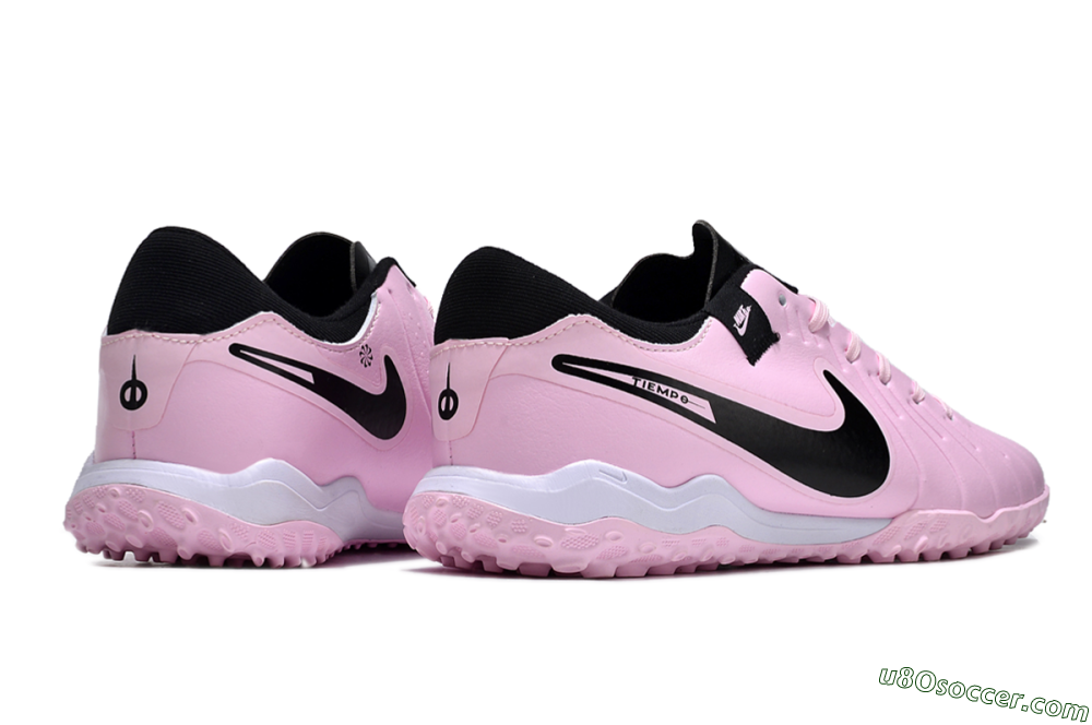 Nike Tiempo Legend 10 Pro TF Artificial Turf Soccer Shoes - Pink/Black/White 6