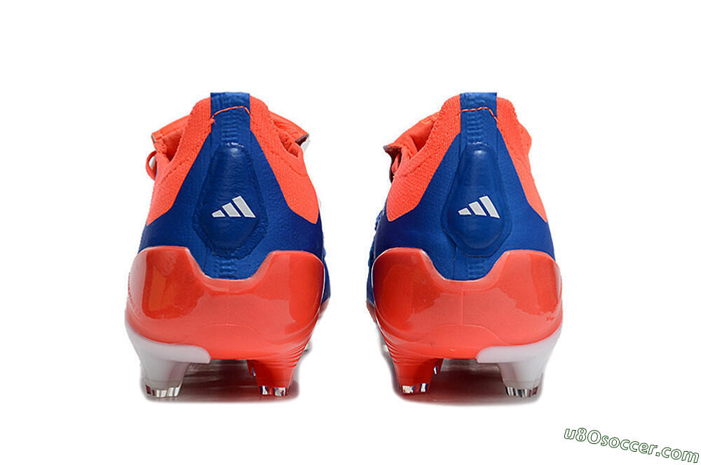 Adidas Predator Elite Foldover Tongue FG Firm Ground Soccer Cleats - Blue/White/Red 5