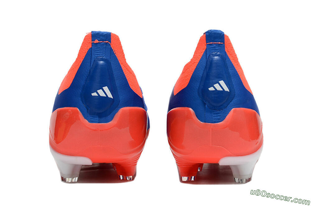 Adidas Predator Accuracy+ FG Firm Ground Soccer Cleats - Blue/White/Red 5