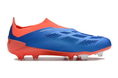 Adidas Predator Accuracy+ FG Firm Ground Soccer Cleats - Blue/White/Red