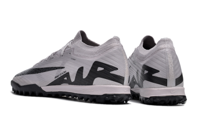 Nike Air Zoom Mercurial Vapor 15 Elite TF Artificial Turf Soccer Shoes - Grey/Purple/Black
