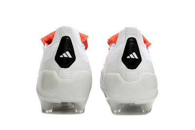 Adidas Predator Elite Foldover Tongue FG Firm Ground Soccer Cleats - Beige/White/Red