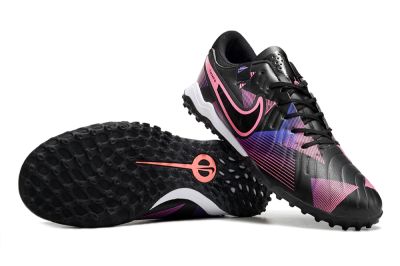 Nike Tiempo Legend 10 Pro TF Artificial Turf Soccer Shoes - Black/Purple/Pink