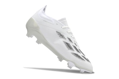 Adidas Predator Accuracy.1 FG Firm Ground Soccer Cleats - White/Silver/Grey