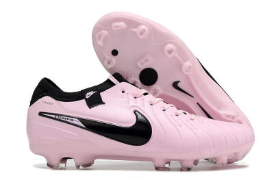Nike Tiempo Legend 10 Elite FG Firm Ground Soccer Cleats - Pink/Black