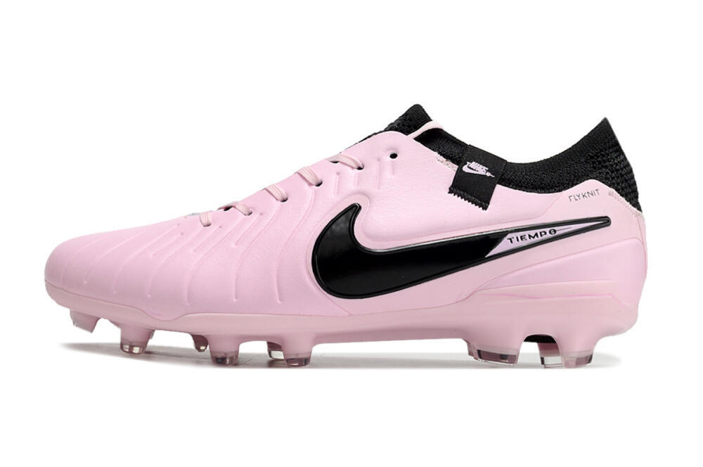 Nike Tiempo Legend 10 Elite FG Firm Ground Soccer Cleats - Pink/Black 2