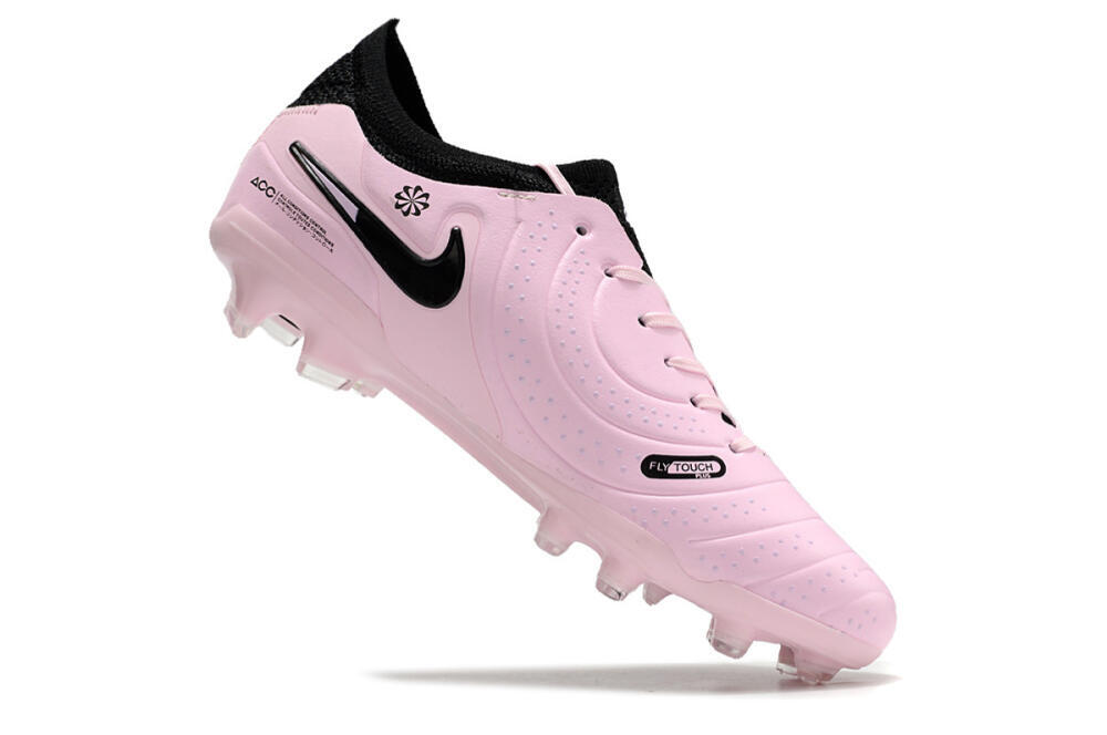 Nike Tiempo Legend 10 Elite FG Firm Ground Soccer Cleats - Pink/Black 4