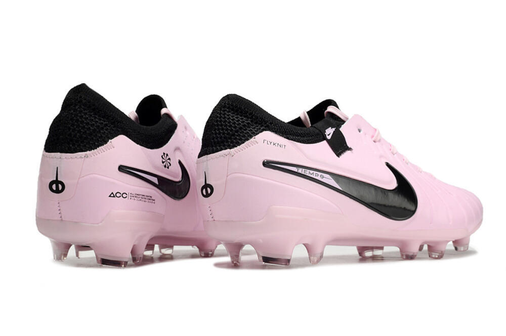 Nike Tiempo Legend 10 Elite FG Firm Ground Soccer Cleats - Pink/Black 6