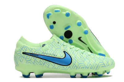 Nike Tiempo Legend 10 Elite FG Firm Ground Soccer Cleats - Green/Blue