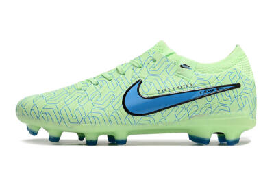 Nike Tiempo Legend 10 Elite FG Firm Ground Soccer Cleats - Green/Blue