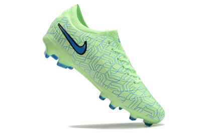 Nike Tiempo Legend 10 Elite FG Firm Ground Soccer Cleats - Green/Blue