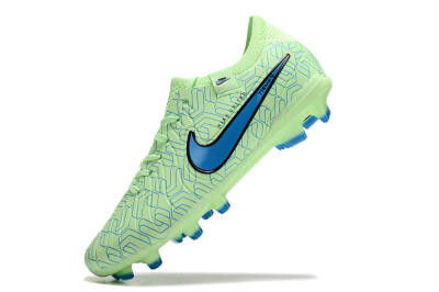 Nike Tiempo Legend 10 Elite FG Firm Ground Soccer Cleats - Green/Blue