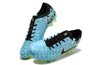 Nike Tiempo Legend 10 Elite FG Firm Ground Soccer Cleats - Jade/Black/Yellow