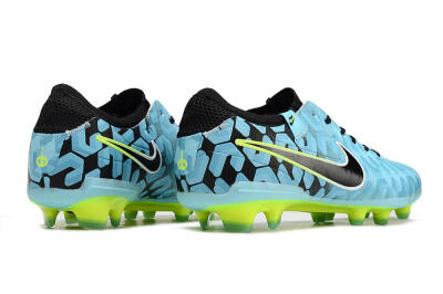 Nike Tiempo Legend 10 Elite FG Firm Ground Soccer Cleats - Jade/Black/Yellow