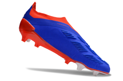 Adidas Predator Elite Laceless FG Firm Ground Soccer Cleats - Blue/White/Red