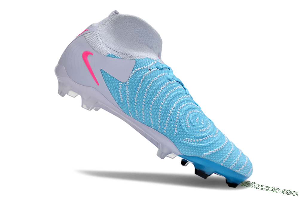 Nike Phantom Luna Elite NU FG Firm Ground Soccer Cleats - Jade/White/Pink 4