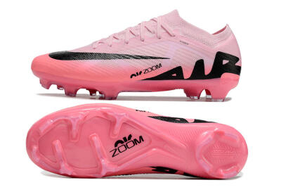 Nike Air Zoom Mercurial Vapor 15 Elite FG Firm Ground Soccer Cleats - Pink/Black