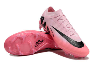 Nike Air Zoom Mercurial Vapor 15 Elite FG Firm Ground Soccer Cleats - Pink/Black