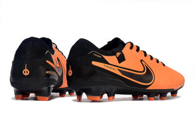 Nike Tiempo Legend 10 Elite FG Firm Ground Soccer Cleats - Orange/Black