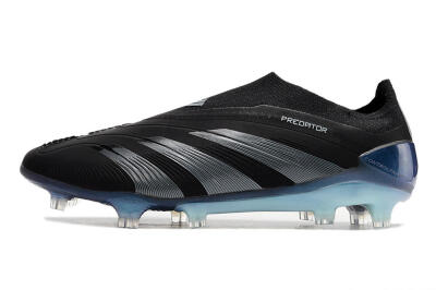 Adidas Predator 24 Elite LL FG Firm Ground Soccer Cleats - Black/Silver/Jade