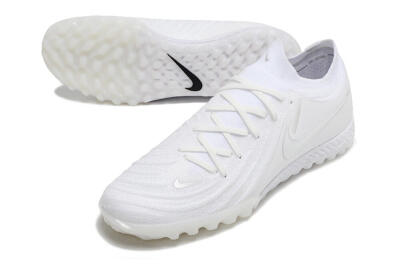 Nike Phantom GX 2 Elite TF Artificial Turf Soccer Shoes - White/Black