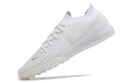 Nike Phantom GX 2 Elite TF Artificial Turf Soccer Shoes - White/Black
