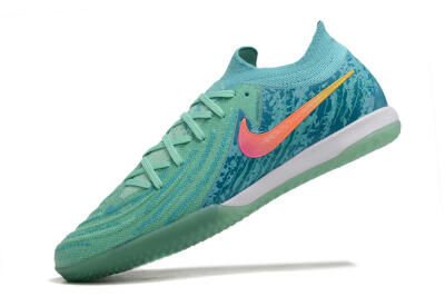 Nike Phantom GX 2 Elite IC Indoor & Futsal Soccer Shoes - Jade/Pink/Orange