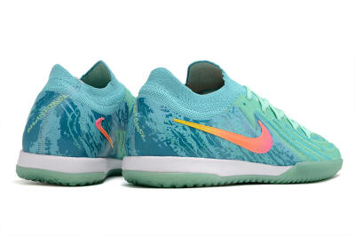 Nike Phantom GX 2 Elite IC Indoor & Futsal Soccer Shoes - Jade/Pink/Orange