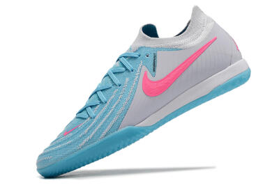 Nike Phantom GX 2 Elite IC Indoor & Futsal Soccer Shoes - Blue/White/Pink