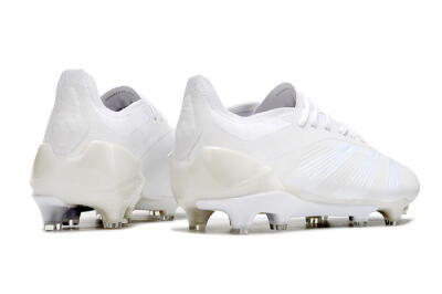 Adidas Predator Elite FG Firm Ground Soccer Cleats - White/Silver
