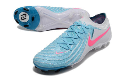 Nike Phantom Luna Elite NU FG Firm Ground Soccer Cleats - Blue/White/Pink