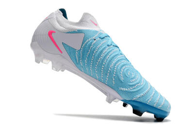 Nike Phantom Luna Elite NU FG Firm Ground Soccer Cleats - Blue/White/Pink