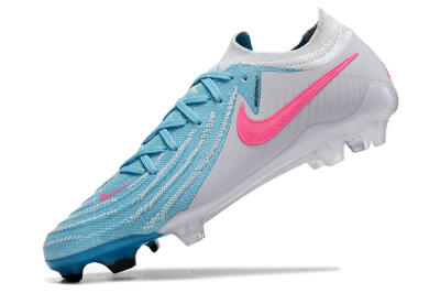 Nike Phantom Luna Elite NU FG Firm Ground Soccer Cleats - Blue/White/Pink
