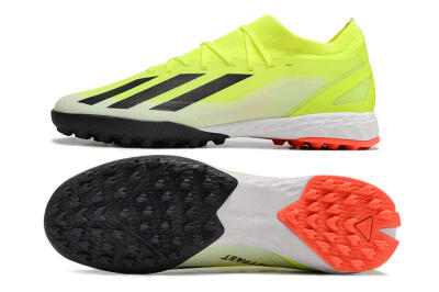 Adidas X Crazyfast.3 TF Artificial Turf Soccer Shoes - Yellow/Black/Red