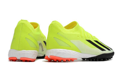 Adidas X Crazyfast.3 TF Artificial Turf Soccer Shoes - Yellow/Black/Red