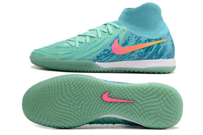 Nike Phantom Luna Elite NU IC Indoor & Futsal Soccer Shoes - Jade/Pink/Orange