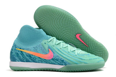 Nike Phantom Luna Elite NU IC Indoor & Futsal Soccer Shoes - Jade/Pink/Orange