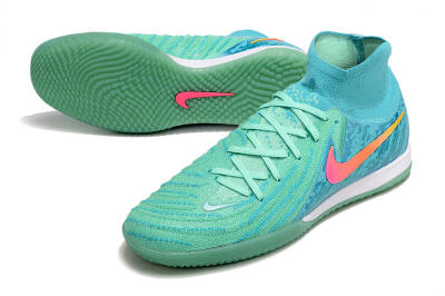 Nike Phantom Luna Elite NU IC Indoor & Futsal Soccer Shoes - Jade/Pink/Orange