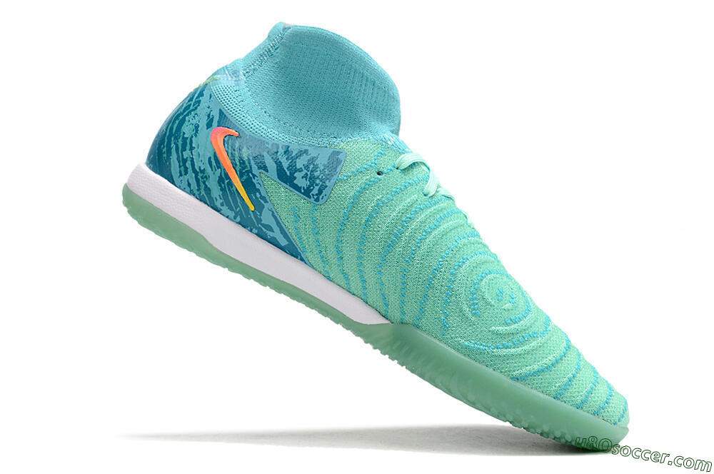 Nike Phantom Luna Elite NU IC Indoor & Futsal Soccer Shoes - Jade/Pink/Orange 4